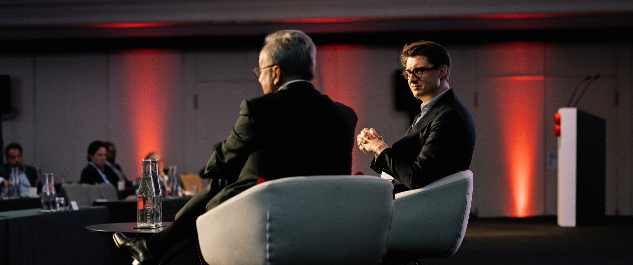 Photo - team members in conversation